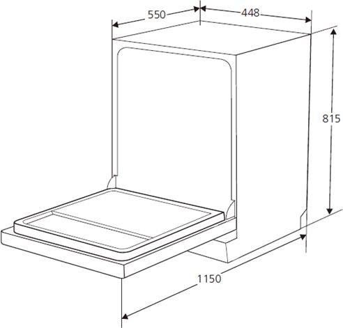 Посудомоечная машина Kuppersberg GSM 4573