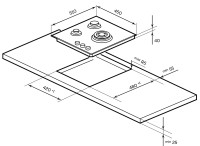 Варочная панель LEX GVG 431 BBL