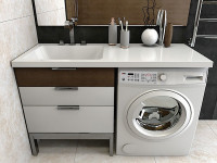 Умывальник Madera Kamilla 120х48 (левый)