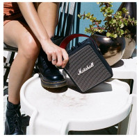 Портативная акустика Marshall Stockwell II (черный/латунь)