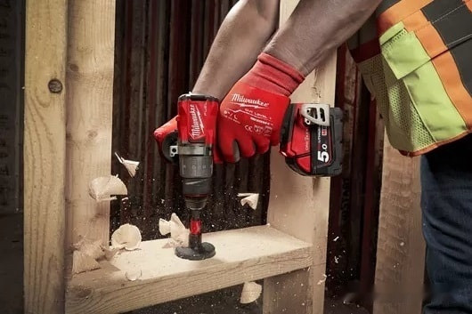 Дрель-шуруповерт Milwaukee M18 ONEDD2-502X 4933464525 (с 2-мя АКБ, кейс)