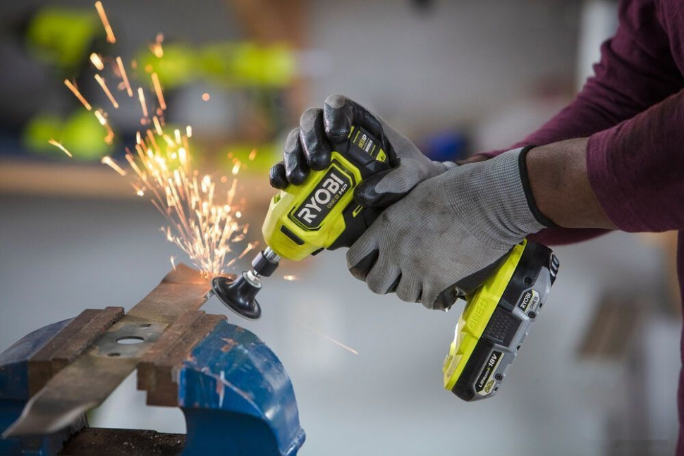 Шлифовальная машина Ryobi HP RDG18C-0 (без АКБ)