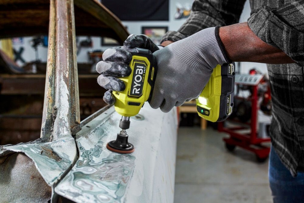 Шлифовальная машина Ryobi HP RDG18C-0 (без АКБ)