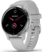 Умные часы Garmin Venu 2S (нержавеющая сталь/серый)