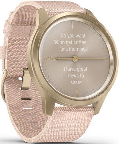 Гибридные умные часы Garmin Vivomove Style (золотистый/розовый)