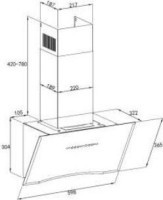Вытяжка Zorg Polo 1080 60 S-GS (черный)