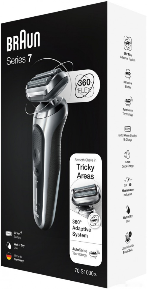 Электробритва мужская Braun Series 7 70-S1000s