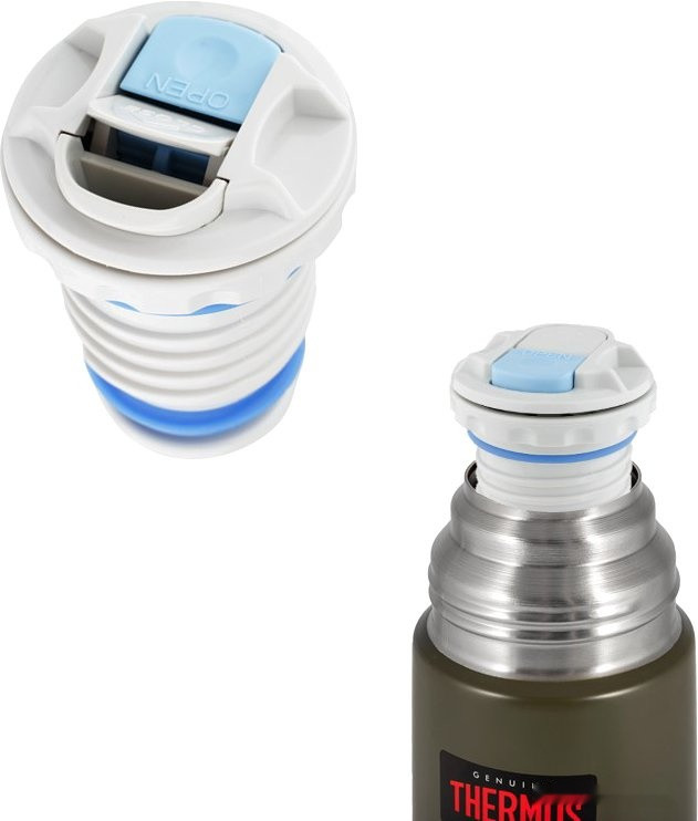 Термос Thermos FBB-1000AG 1л (крышка с клапаном, хаки)