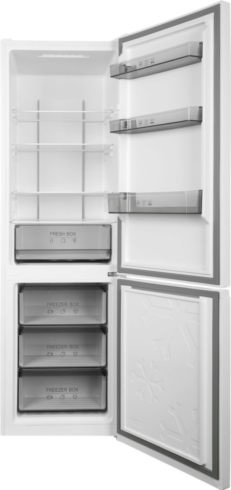 Холодильник с нижней морозильной камерой SunWind SCC356 (White)