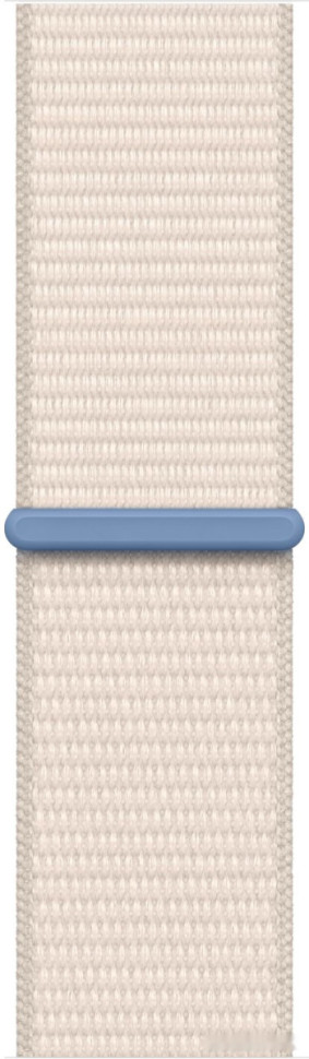 Умные часы Apple Watch Series 9 41 мм (алюминиевый корпус, звездный свет/звездный свет, нейлоновый ремешок)