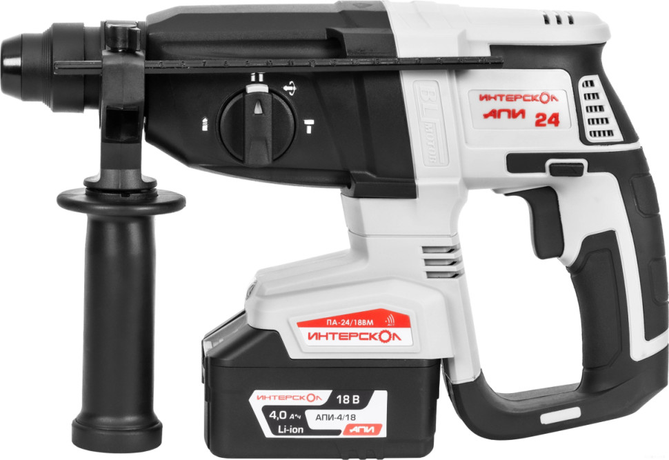 Перфоратор Интерскол ПА-24/18ВM (без АКБ, кейс)
