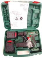 Дрель-шуруповерт DWT ABS-18 L-2 BMC (с 2-мя АКБ, кейс)