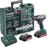 Дрель-шуруповерт Metabo BS 18 Set