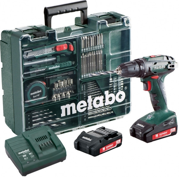 Дрель-шуруповерт Metabo BS 18 Set