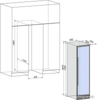 Винный шкаф Libhof Sommelier SMD-165 silver