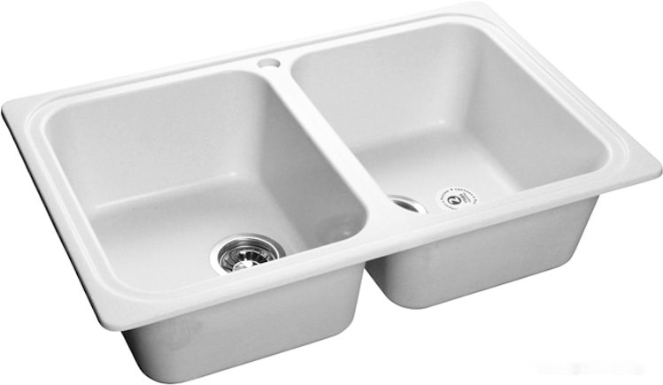 Кухонная мойка GranFest GF-S780K (иней)