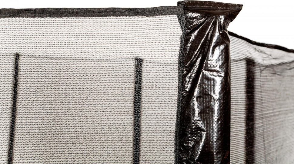 Батут GetActive Jump 8ft - 252 см с лестницей, внешней сеткой (синий)