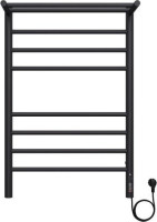 Полотенцесушитель Terminus Аврора КС П8 500x800 с полкой quick touch (RAL9005 матовый)