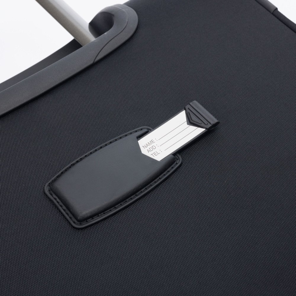 Чемодан-спиннер Torber Brosno T1901S (черный)