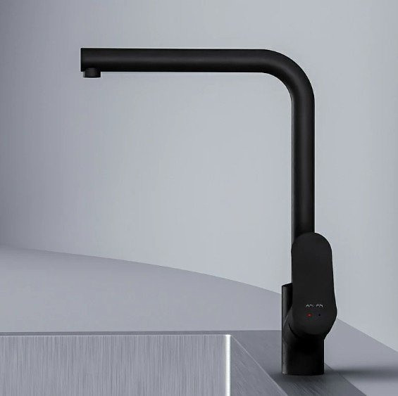 Кухонная мойка Berge BR-4200 + Like F8005022 (черный)