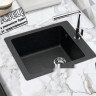 Кухонная мойка Berge BR-4200 + Like F8005022 (черный)