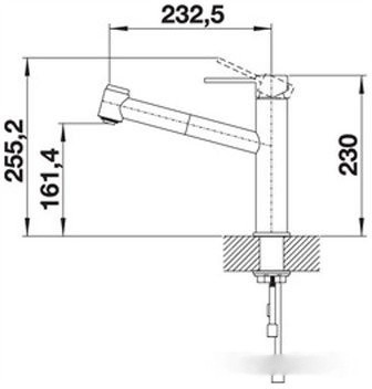 Смеситель Blanco Ambis-s 523119