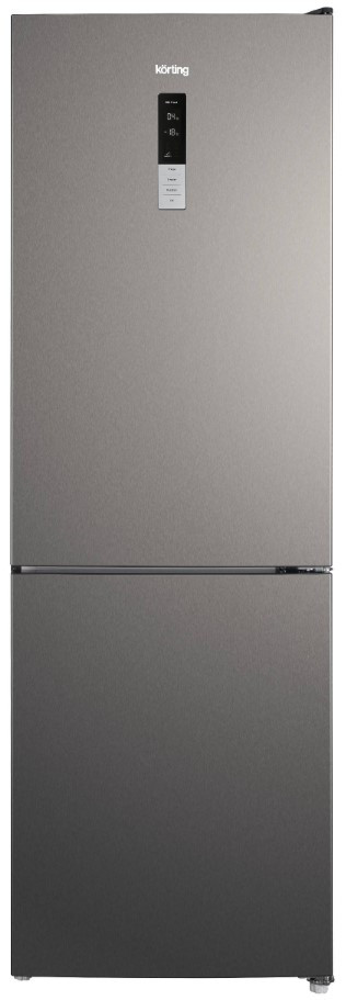 Холодильник с морозильником Korting KNFC 61869 X