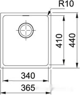 Кухонная мойка Franke Sirius SID 110-34 125.0443.351 (сахара)