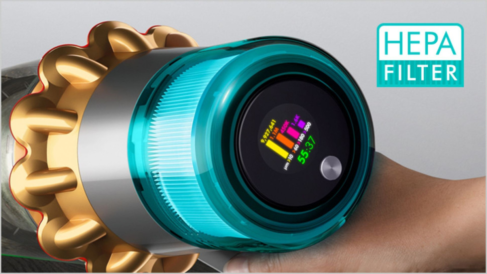 Пылесос Dyson V15 Detect Absolute 447000-01