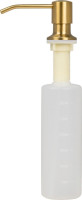 Кухонная мойка Basic CL DS Decor 45x50 (золото, коландер, дозатор)