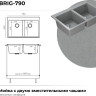 Кухонная мойка Polygran Brig 790 (серый)
