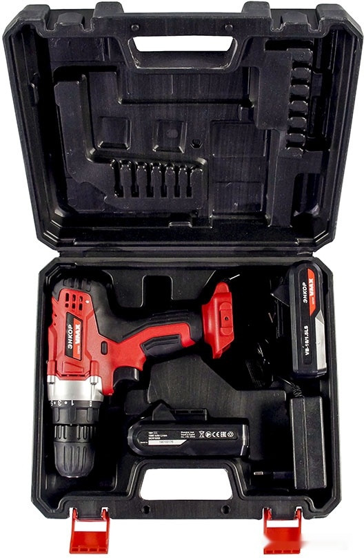 Дрель-шуруповерт Энкор VDS-10/18LS