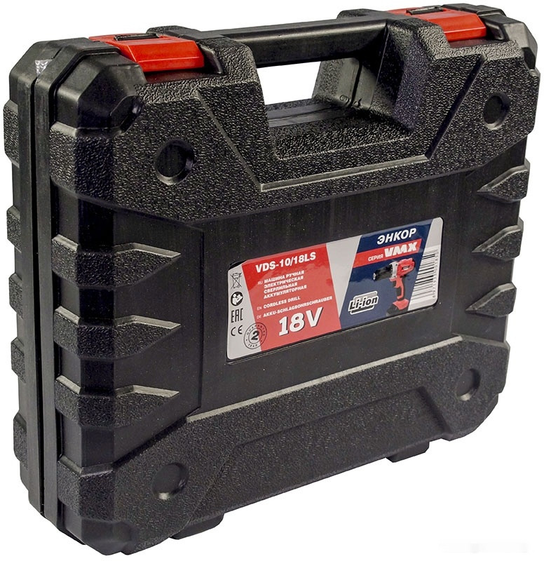 Дрель-шуруповерт Энкор VDS-10/18LS