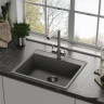 Кухонная мойка Ulgran QUARTZ Forte 580-07 (уголь)