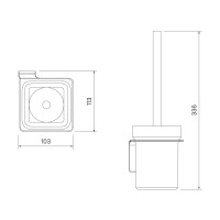 Ершик IDDIS Slide SLIBSG0i47