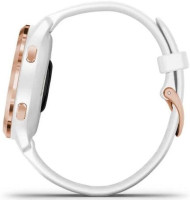 Умные часы Garmin Venu 2S (розовое золото/белый)