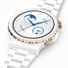 Умные часы Huawei Watch GT 3 Pro Ceramic 43 мм (белый/кожа)
