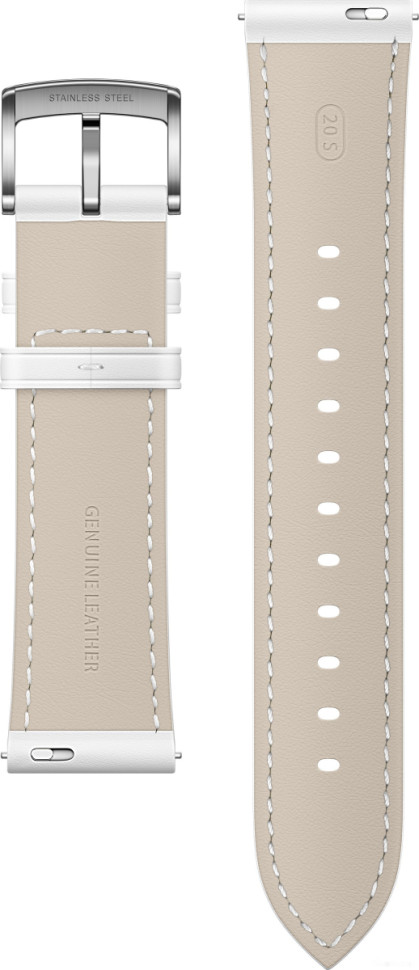 Умные часы Huawei Watch GT 3 Pro Ceramic 43 мм (белый/кожа)