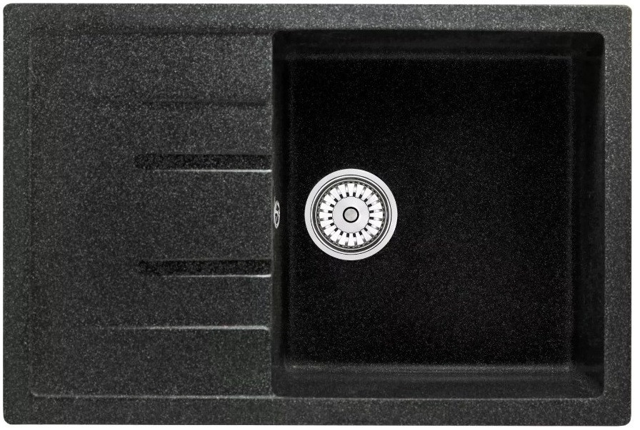Кухонная мойка Berge BR-7603 (черный)