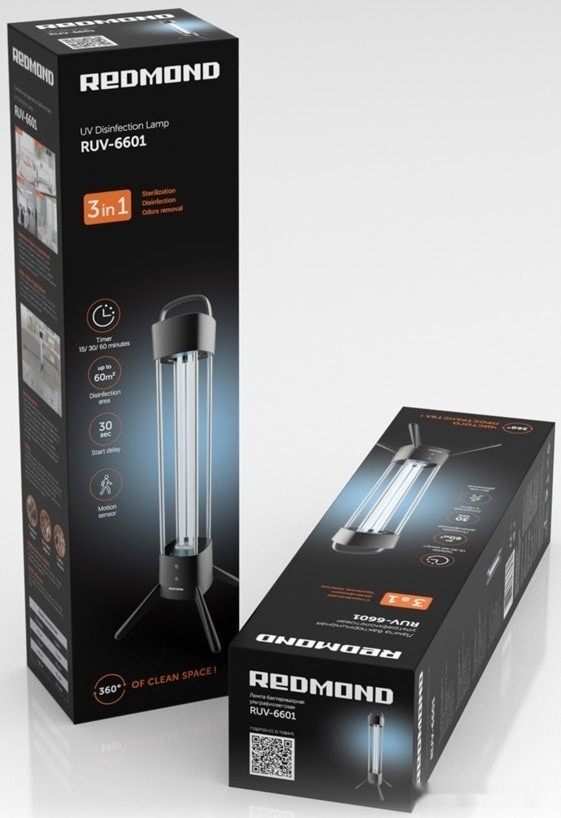 Бактерицидный светильник Redmond RUV-6601