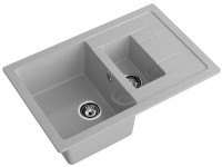 Кухонная мойка GranFest GF-Q775KL (серый)