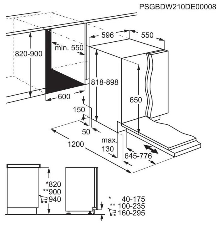 Посудомоечная машина Electrolux EES48200L Посудомоечная машина Electrolux EES48200L