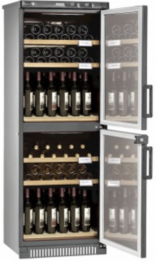 Винный шкаф Pozis ШВД-78 (Silver)