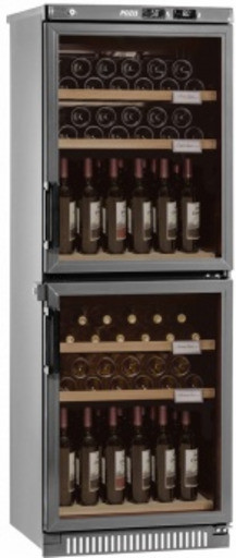 Винный шкаф Pozis ШВД-78 (Silver)