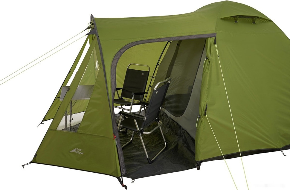Палатка TREK PLANET Tampa 4 (зеленый)