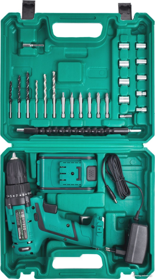 Дрель-шуруповерт Rokodil Twist 2 Pro (с 2-мя АКБ, кейс, оснастка)