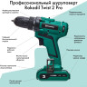 Дрель-шуруповерт Rokodil Twist 2 Pro (с 2-мя АКБ, кейс, оснастка)