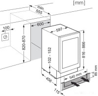Винный шкаф Liebherr UWTgb 1682 1682-26001