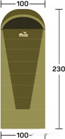 Спальный мешок Tramp Sherwood Long TRS-054L (правая молния)