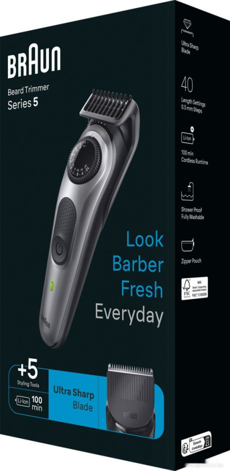 Машинка для стрижки волос Braun BT5440